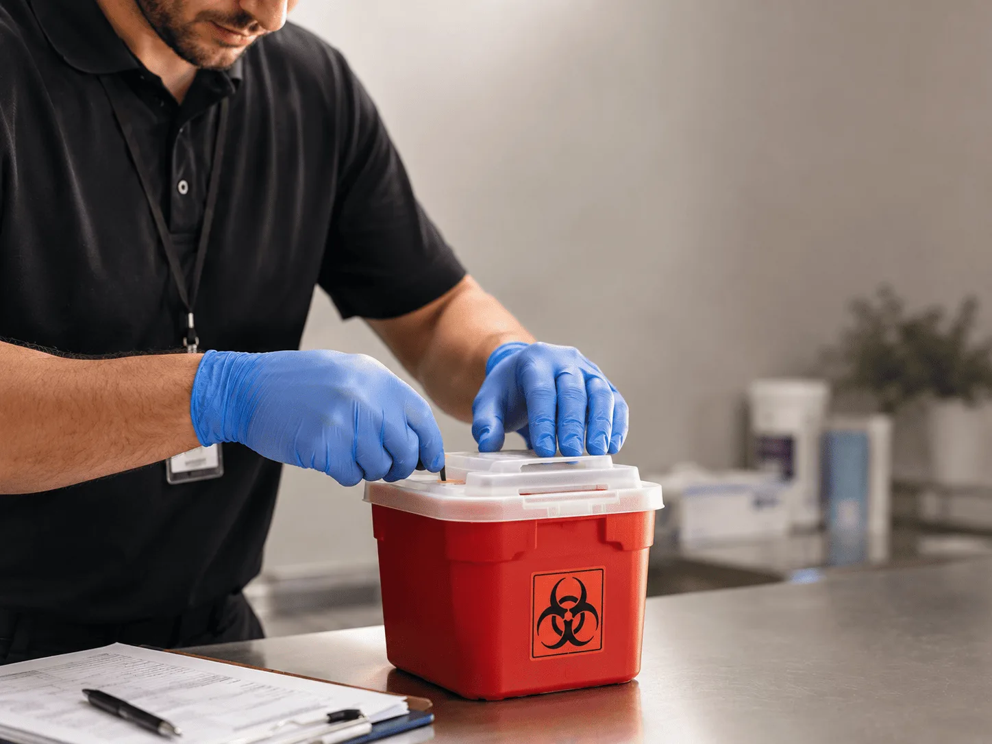 Why choose Sharps Waste Disposal in Kinta, OK